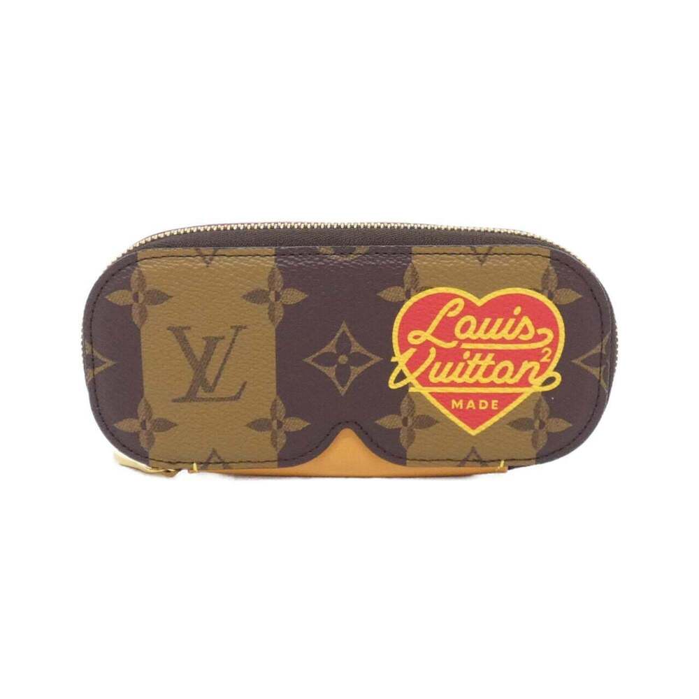 LOUIS VUITTON Brown Monogram Pouch